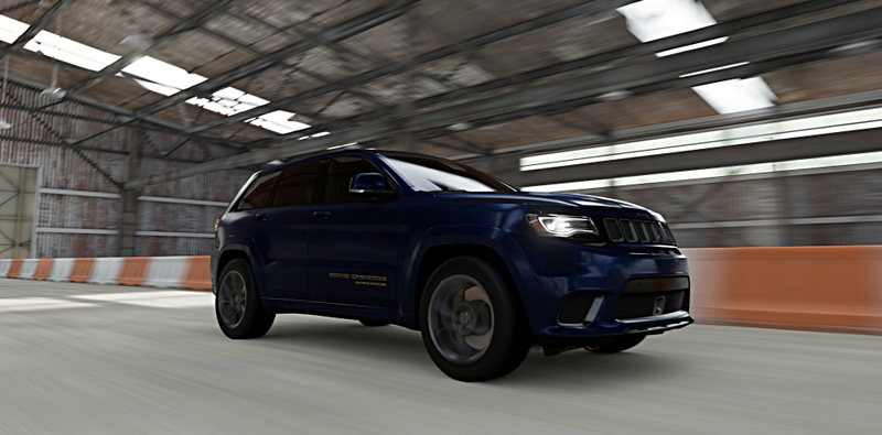 Illustration for article titled The Champ's New Digs - Jeep Cherokee SRT Trackhawk - The Oppo/Forza Review